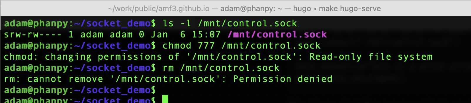 Screenshot Failed Metadata Modification